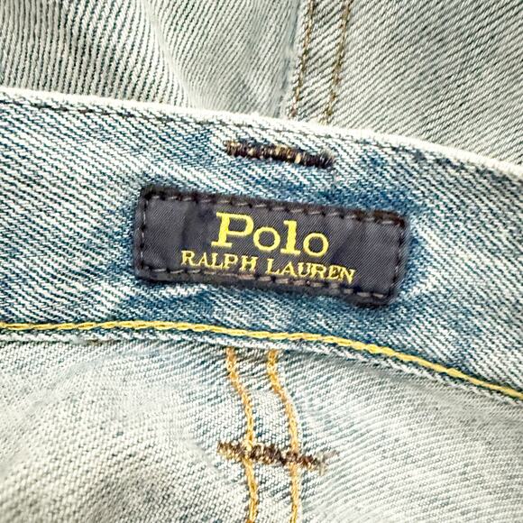 POLO RALPH LAUREN | Sullivan Slim Repaired Arroyo Laguna Aztec Patchwork | 33x30 - Picture 9 of 14